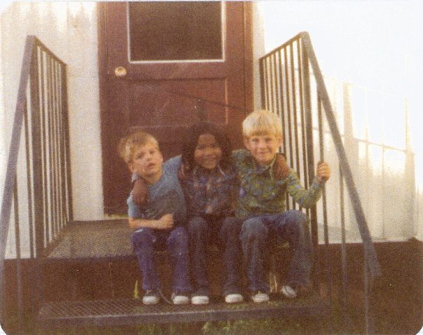 Friends Ryan, Mel and Wade - 1979