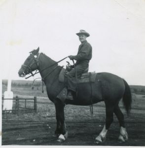 Don on Blaze at Riding Mountain NP