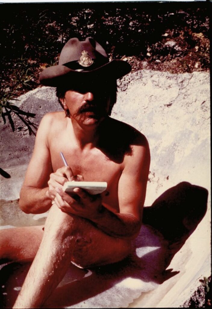Rick Kunelius  Bryant Creek bathtub 1976