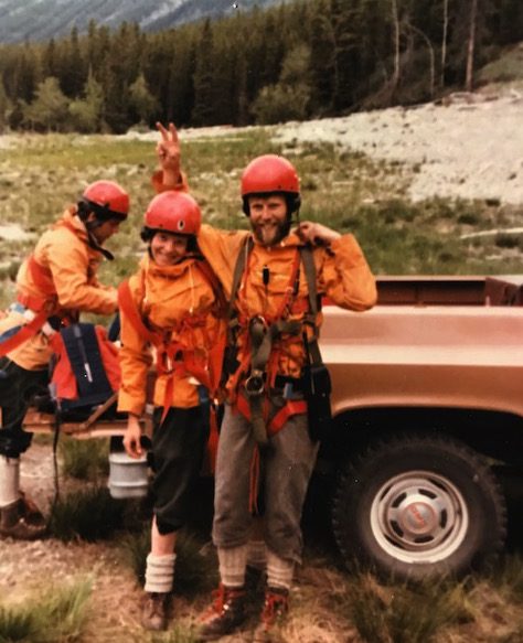 Doug and Betty Beswick Rescue preparations 1976