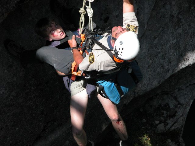 Brad rescues a boy from Marble Canyon.