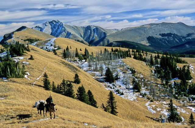 Nikki LePage at Elkhorn Pass.  Photo by J. Bradford White