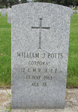 bill potts gravestone