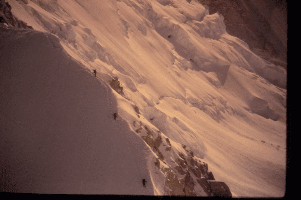 Climbing Mt Alverson, Kluane