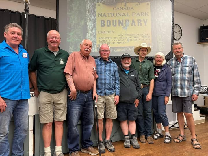 Old and New Nahanni Park Wardens at Salmon Arm Reunion