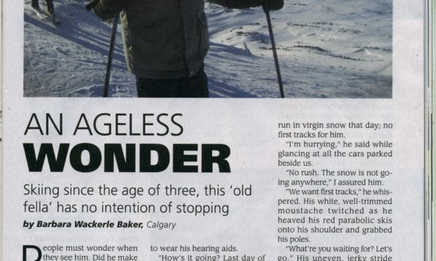 “An Ageless Wonder” article about retired Park Warden, John Wackerle …