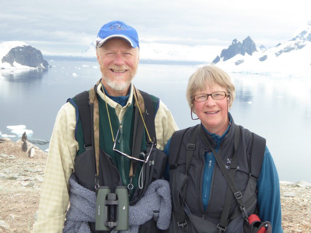 Terry and Julie Antarctic cruise 2017